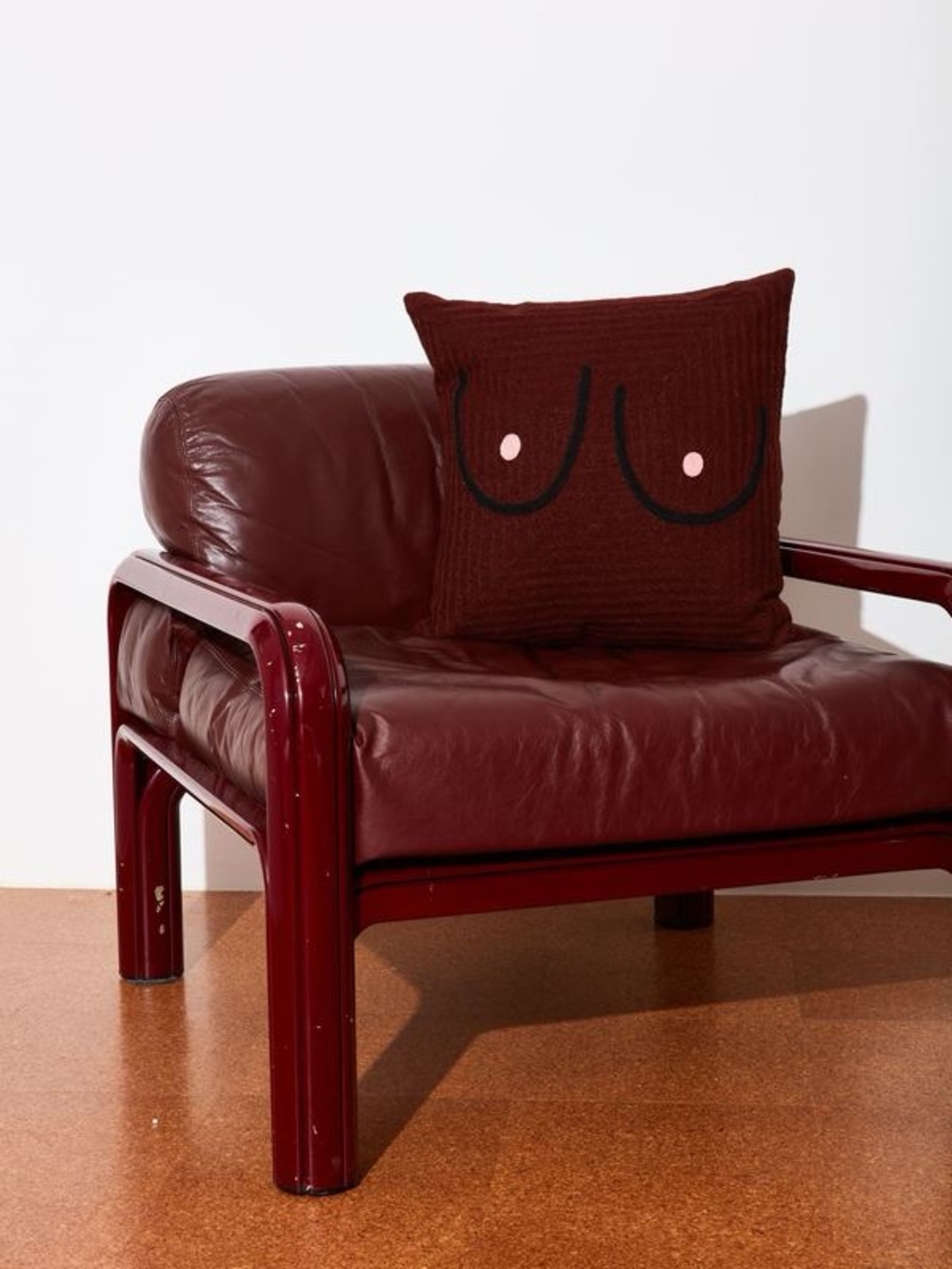 COLD PICNIC Boob Pillow - Deep Brown